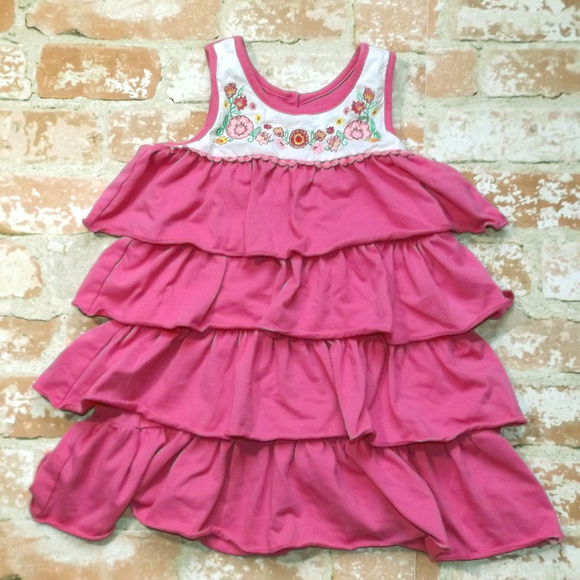 Pink Ruffled Dresses